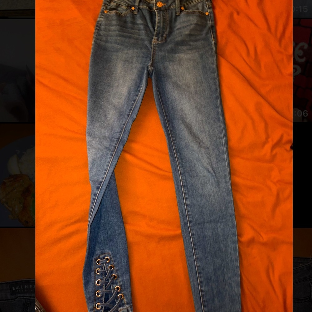 1/25 High Rise Ankle Skinny Jeans